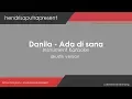 Lagu Danilla - Ada di sana  | akustik guitar karaoke