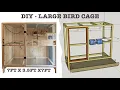 999 - Custom Built Extra Large Free Flight Bird Cage
