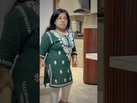 Biwi ka khauf kise nahi hota 🥹 | Little Couple Comedy 🤣 #shorts #comedy
