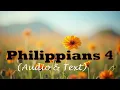 Philippians 4 KJV BIBLE With Text Images