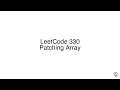 LeetCode 330 Patching Array