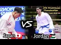Lagu  Rikito Shimada 🇯🇵 vs Mohammed Al-Jaafari 🇯🇴 | -84kg Kumite | WKF World Championships Cairo 2025
