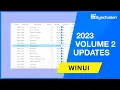 Syncfusion WinUI and WinForms Updates 2023 Volume 2