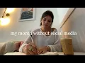 Download Lagu what I did during a month with no phone