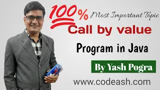 Call by value program in java call by value call by value example call by value program