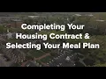 Housing and Residence Life Contract Tutorial 2026-2027