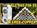 Lagu Free Copper - Granulating Copper - Massive Marketplace Melting - Metal Shredding - ASMR Melting