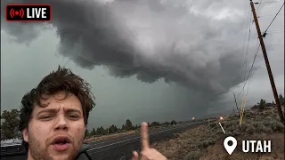 Chasing Severe Storms in Utah - Live Storm Chaser
