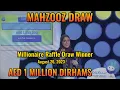 MAHZOOZ DRAW Live Millionaire Raffle Draw Winner August 26 2023