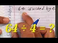 64 Divided by 4 How to divide Learn how to divide Surendra Khilery