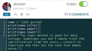 Python Title Method Change Case