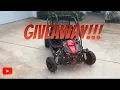 Coleman Powersports 196cc 2-Seater Gas-Powered Go Kart REVIEW GIVEAWAY DETAILS