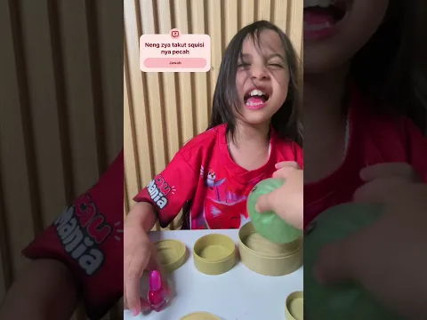 Neng zya takut squishi dumpling pecah #shorts