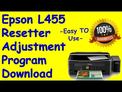 Download MP3 Reset Epson L455 Adjustment Program Download