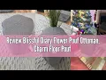 Review Blissful Diary Flower Pouf Ottoman Charm Floor Pouf for Home Decor Full Foam Filling Foot R