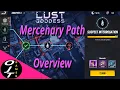 Lust Goddess Mercenary Path Overview for New Players