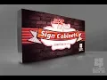 LED Sign Light Box with CUSTOM Full Color Graphics Outdoor Commercial Grade