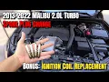 How to Replace Spark Plugs Ignition Coils 2013-2022 Chevy Malibu 2 0L Turbo