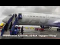 Scandinavian Airbus A350-900 - First hands-on look at the SAS Aircraft.