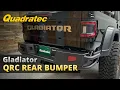 Quadratec QRC Rear Bumper Install Review for Jeep Gladiator JT
