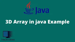 3d arrays in java example three dimensional array in java 3d jagged array in java