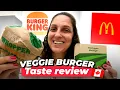 McDonald s vs Burger King Veggie Burger Taste Test