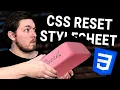 8 CREATE A CSS RESET STYLESHEET 2023 Learn HTML and CSS Full Course for Beginners