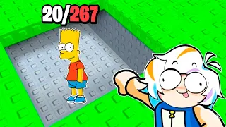 ENCONTRE TODOS LOS SIMPSONS EN FIND THE SIMPSONS (ROBLOX)