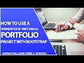 Using A Bootstrap Theme In Your First Portfolio Project In Ruby On Rails 6 Week 3 Part 2 - 20in20