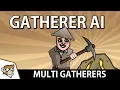 Control Multiple Units - Simple AI Resource Gatherer Unity Tutorial