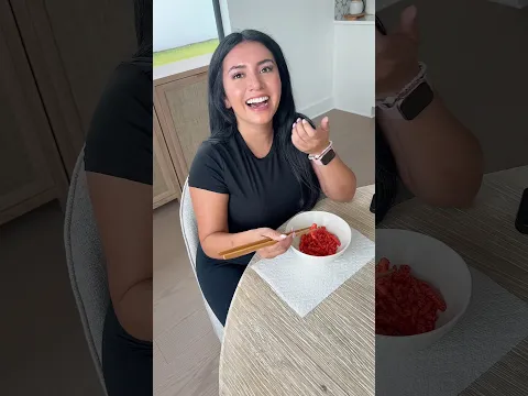 MY GIRLFRIEND USES CHOP STICKS FOR HER HOT CHEETOS #shorts