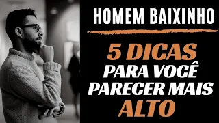 ROUPAS PARA HOMENS COM BAIXA ESTATURA