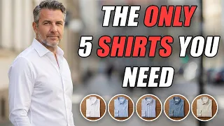 The Only 5 Shirts You Need: A Minimalist Wardrobe for Men Over 50