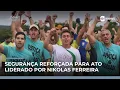 Lagu Planalto é cercado por grades antes de ato convocado por Nikolas Ferreira | #NewsSábado