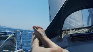 Island hopping with friends on board, Paros, Kimolos and Milos – EP 43 Sailing Seatramp