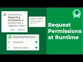 Requesting Permissions at Runtime in Android Studio 2020 Kotlin