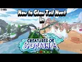 How to GlowTail Hunt in Creatures of Sonaria