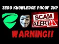ZERO KNOWLEDGE PROOF ZKP PRESALE COIN CRYPTO SCAM UPDATE NEWS LEGIT CLAIMING LAUNCH WALL