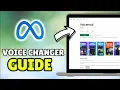 How To Get Voice Changer On Meta Quest 3S No PC - Full Tutorial