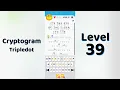 Cryptogram Tripledo Level 39 Solutions Logic Puzzle Game Mini Boss