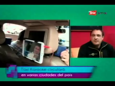 Taxi Karaoke circulará en varias ciudades del país