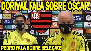 DORIVAL FALA SOBRE VIDAL TITULAR DO FLAMENGO E CONTRATAÇÃO DE OSCAR! PEDRO FALA SOBRE SELEÇÃO! E+