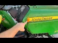 John Deere 3032 Loose Throttle Lever Fix