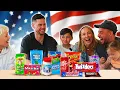 BRITISH Family Trying American Candy