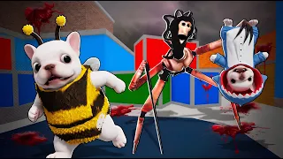 JUGAMOS AL MM2 DE TERROR CON LOS PIBBLES | MM2 of The Locus