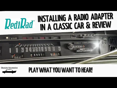 Download MP3 Installing a RediRad Radio Adapter in a Classic Car. Installation and Review Obsolete Automotive