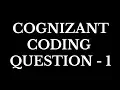 Sorting of an unsorted array and printing the alternate elements Cognizant-2017 coding question 1