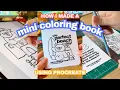 How I Made My Mini Coloring Book Using Procreate Behind The Scenes Art Studio Vlog
