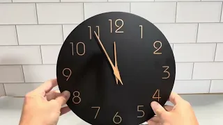 Mosewa Silent Non-Ticking Wall Clocks