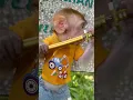 Download Lagu The little monkey competes in swordsmanship with the boss #animal #funny #monkey